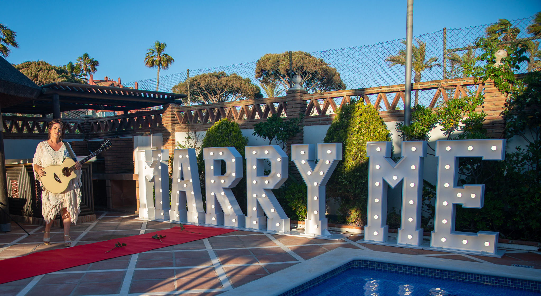 Proposal in Marbella 