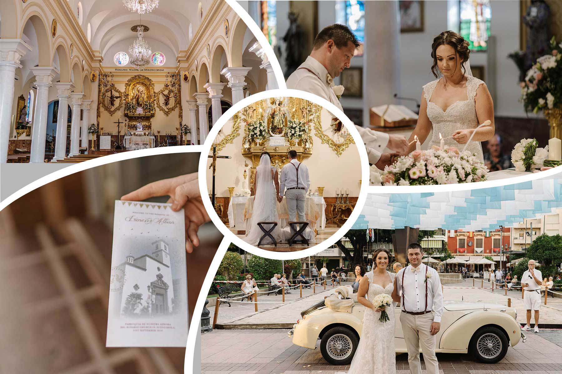 Catholic wedding in Spain