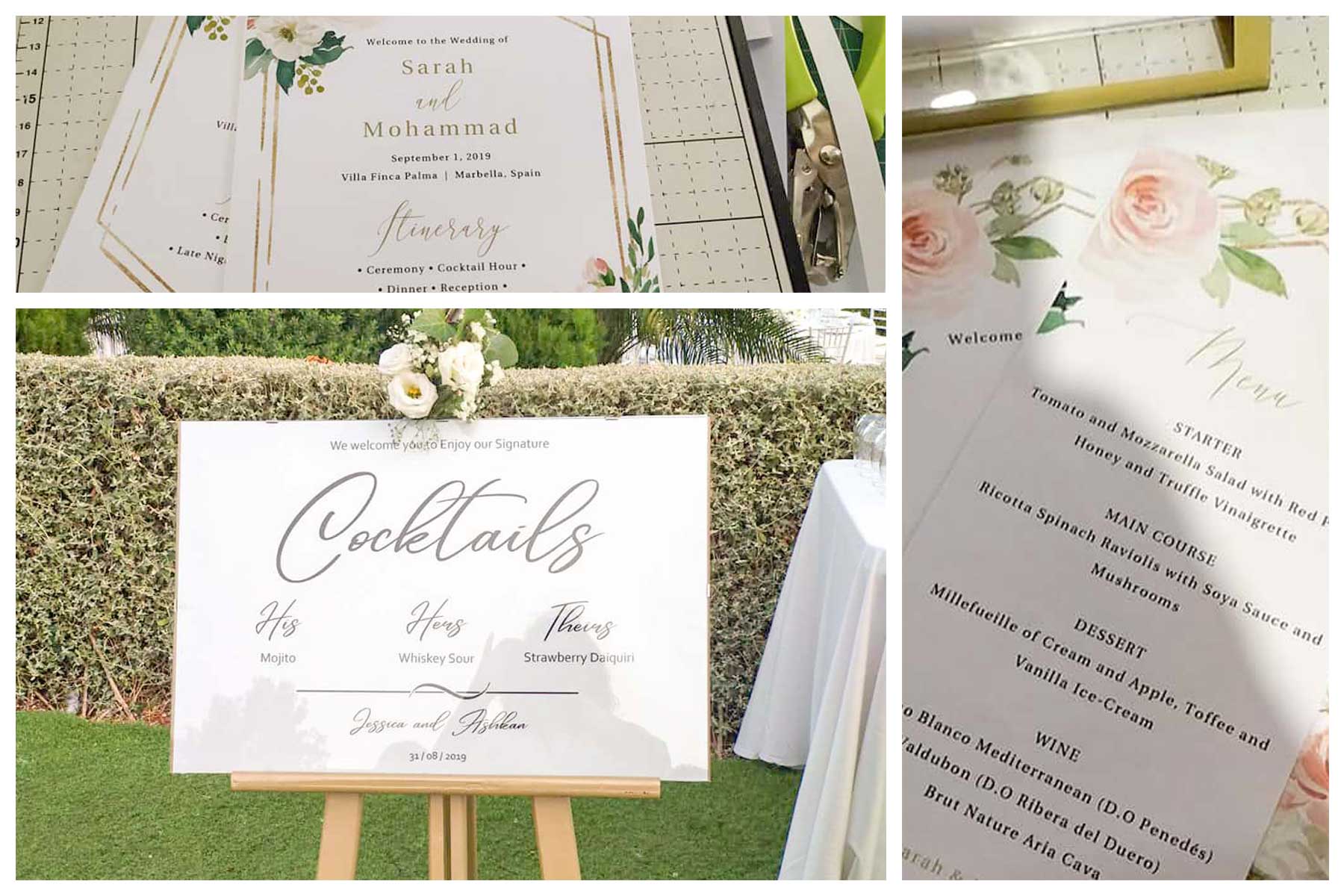 Wedding printing Spain